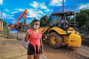 Drenagem - Obras da prefeitura eliminam ponto crítico de alagamento no bairro Equatorial