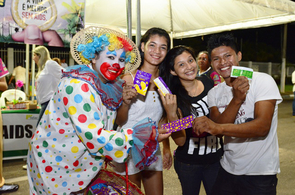 Boa Vista Junina 2015: Distribuição de preservativo de forma lúdica sensibiliza visitantes