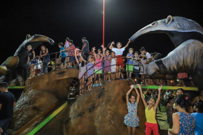 Primeira Infância - Famílias lotam praça do Cidade Satélite para receber a nova edição da Selvinha Amazônica 
