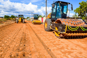 Ruas 2 e 4 do bairro Jardim Tropical receberão quase 1.300 metros de asfalto e urbanização
