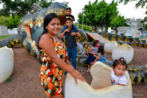 Primeira Infância - Selvinha Amazônica é opção de lazer para a criançada durante as férias escolares