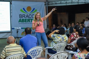Nova Cidade - Prefeita Teresa Surita anuncia novos investimentos no bairro em reunião do Braços Abertos