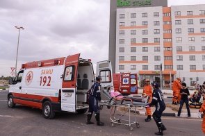 Saúde  SAMU-BV integra equipes de simulado de combate a incêndio em Boa Vista