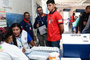 Sarampo: Prefeitura leva vacinação a trabalhadores do comércio em Boa Vista