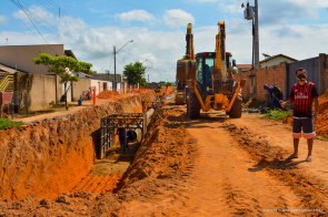 Obras de drenagem avançam em 9 bairros de Boa Vista