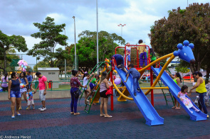 Crianças aprovam investimentos na primeira infância no complexo Ayrton Senna