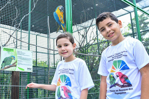 Bosque dos Papagaios registra mais de mil visitas em julho  