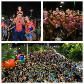 Carnaval 2020 - Blocos de rua fazem a festa na penúltima noite de folia na Praça Fábio Paracat
