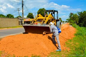 Parque Linear - Obras de novo ponto turístico e de lazer avançam no Cinturão Verde 