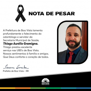 NOTA DE PESAR