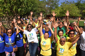 Páscoa Fora de Época: Integrantes de projetos sociais se divertem atrás das pistas da Trilha da Páscoa