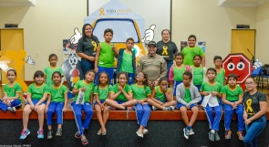 Maio Amarelo  -   Alunos de escola de Boa Vista aprendem a ser futuros condutores conscientes no trânsito 