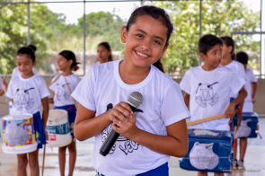Em Boa Vista, crianças aprendem com a música formas de desenvolver seus talentos e contribuir com a sociedade