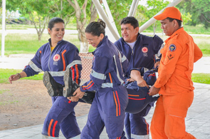 Socorristas do Samu passam por capacitação para socorrer múltiplas vítimas 