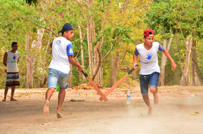 Campeonato de Tacobol agita jovens do Projeto Crescer