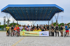 Campanha Maio Amarelo encerrou com passeio ciclístico e caminhada em Boa Vista