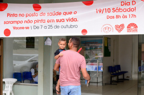 Prefeitura de Boa Vista promove Dia D de vacinação contra o sarampo em 26 pontos da cidade