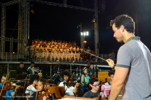 Natal da Paz - Ensaios gerais para espetáculo aumentam expectativa do público para este sábado