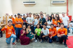 DESAFIO EMPREENDEDOR - Integrantes do Crescer expõem produtos e se destacam por talento e inovação
