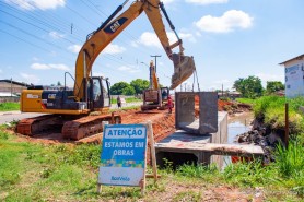 Construção de galeria vai garantir melhorias no trânsito e no sistema de drenagem na Zona Oeste de Boa Vista