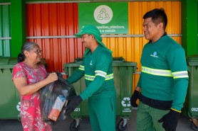 PRESERVAÇÃO AMBIENTAL - Prefeitura reforça uso dos ecopontos para descarte correto de materiais recicláveis