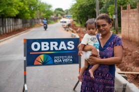 INFRAESTRUTURA - “Minha rua está maravilhosa”, diz moradora do São Bento sobre os serviços de urbanização da prefeitura