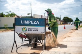 Boa Vista Limpa - Prefeitura intensifica serviços de limpeza em diversos pontos da capital