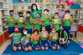 DIA DA BIBLIOTECA - Prefeitura disponibiliza Biblioteca Municipal com acervo contendo mais de 3 mil livros infantis