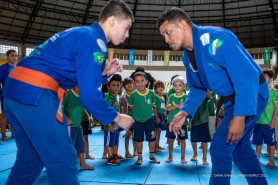 ATIVIDADE FÍSICA - Em alusão ao Dia Mundial, alunos visitam a Vila Olímpica, maior Centro Poliesportivo de Roraima