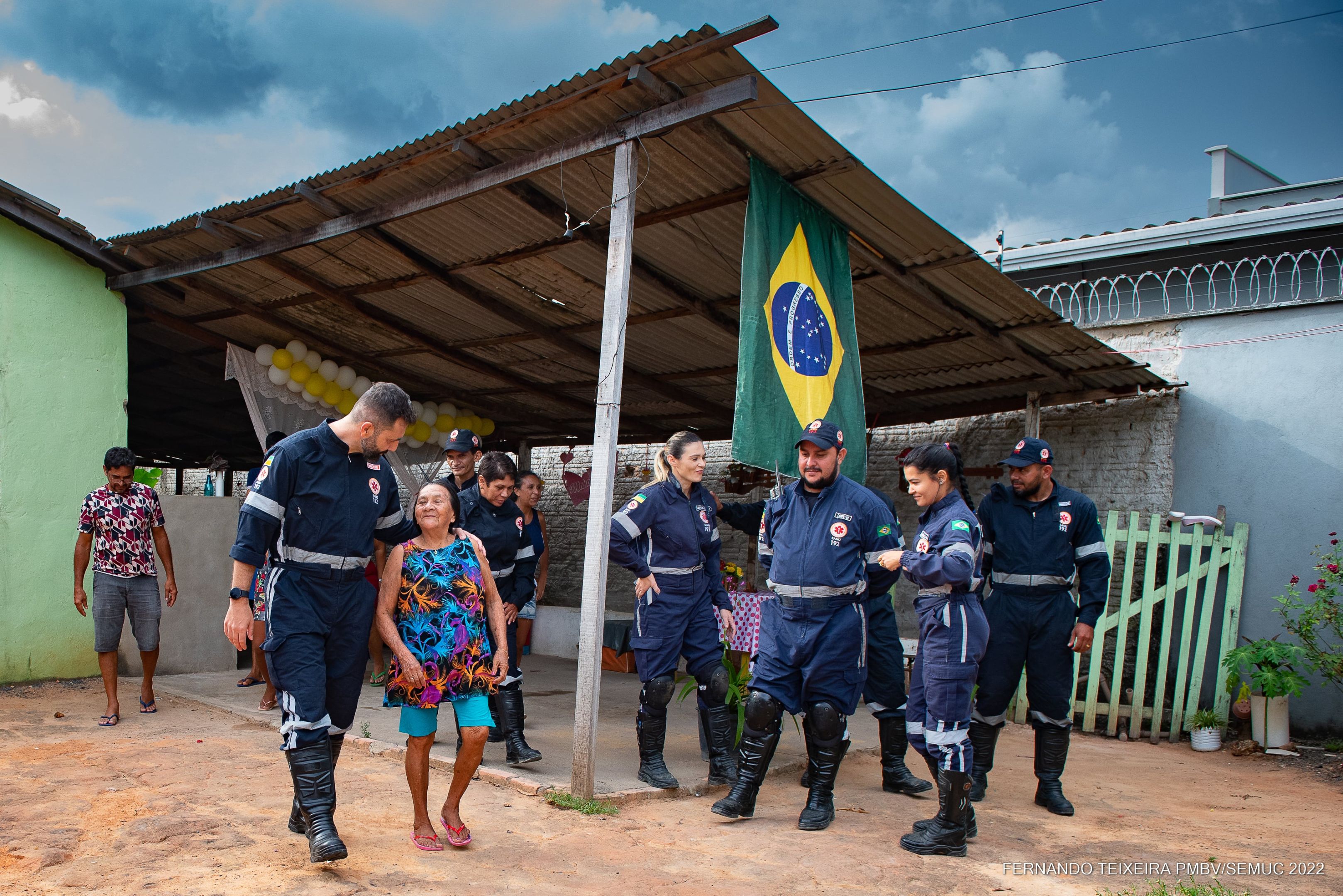 Surpresa com o SAMU foto Fernando Teixeira