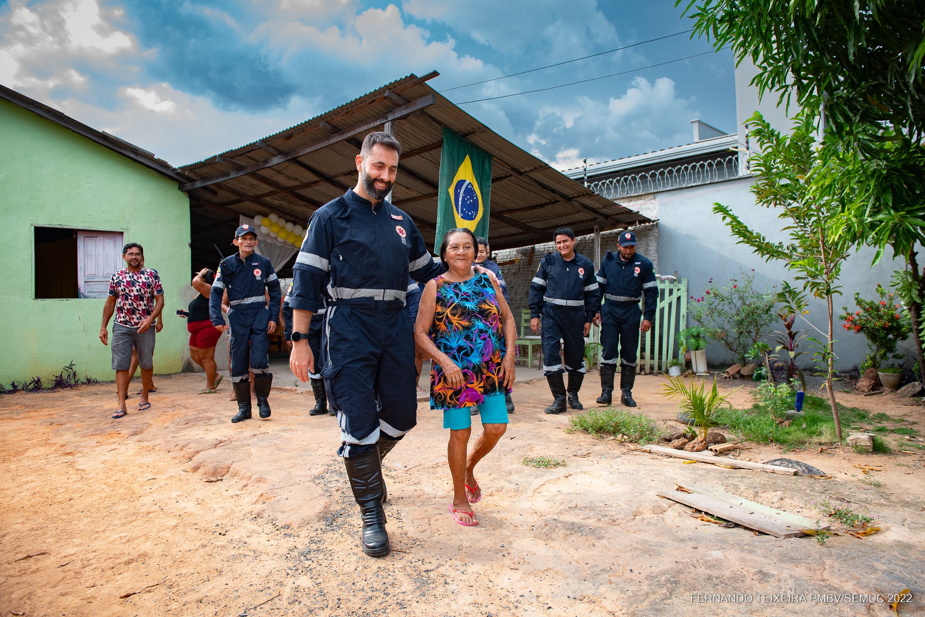 Surpresa com o SAMU foto Fernando Teixeira