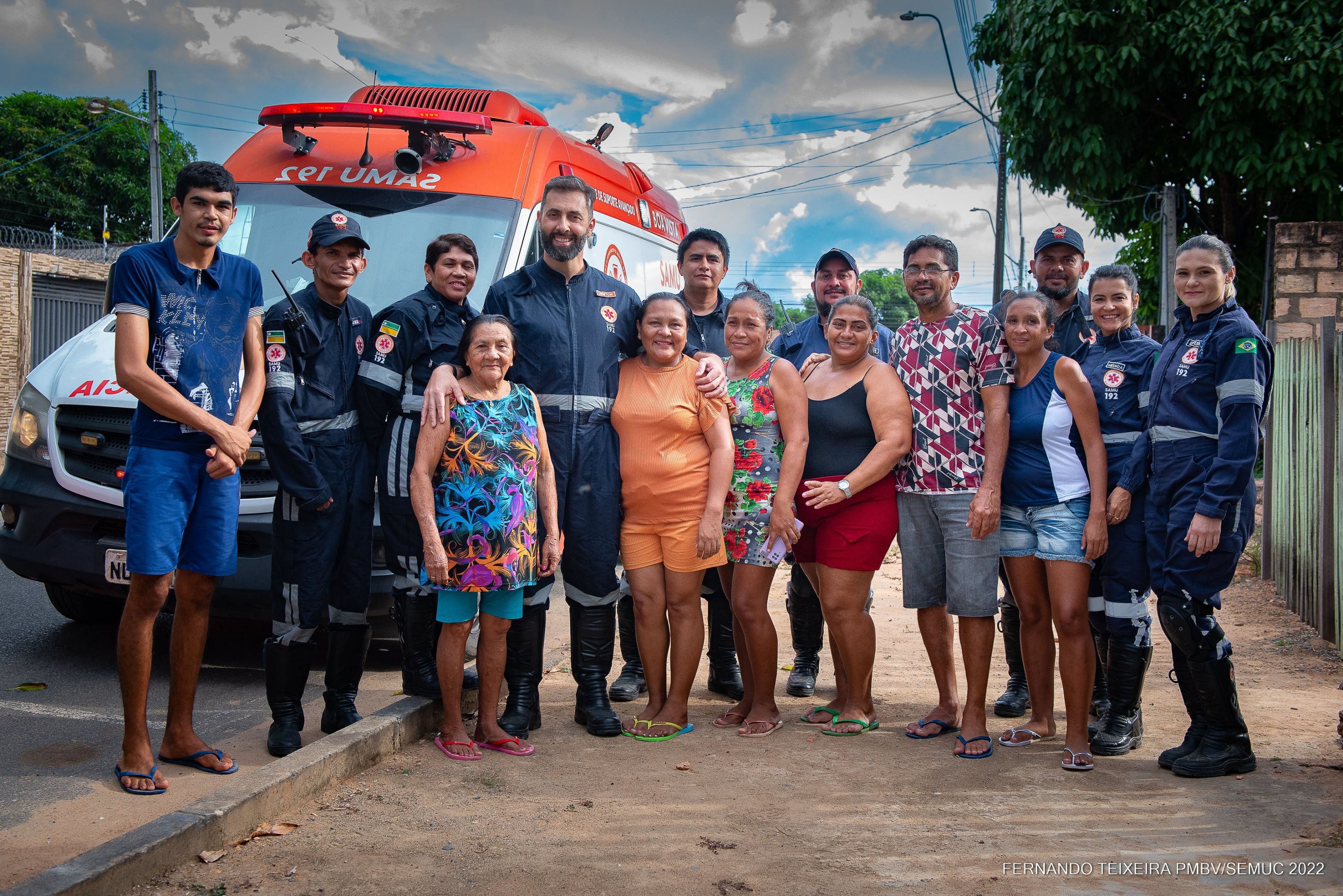 Surpresa com o SAMU foto Fernando Teixeira