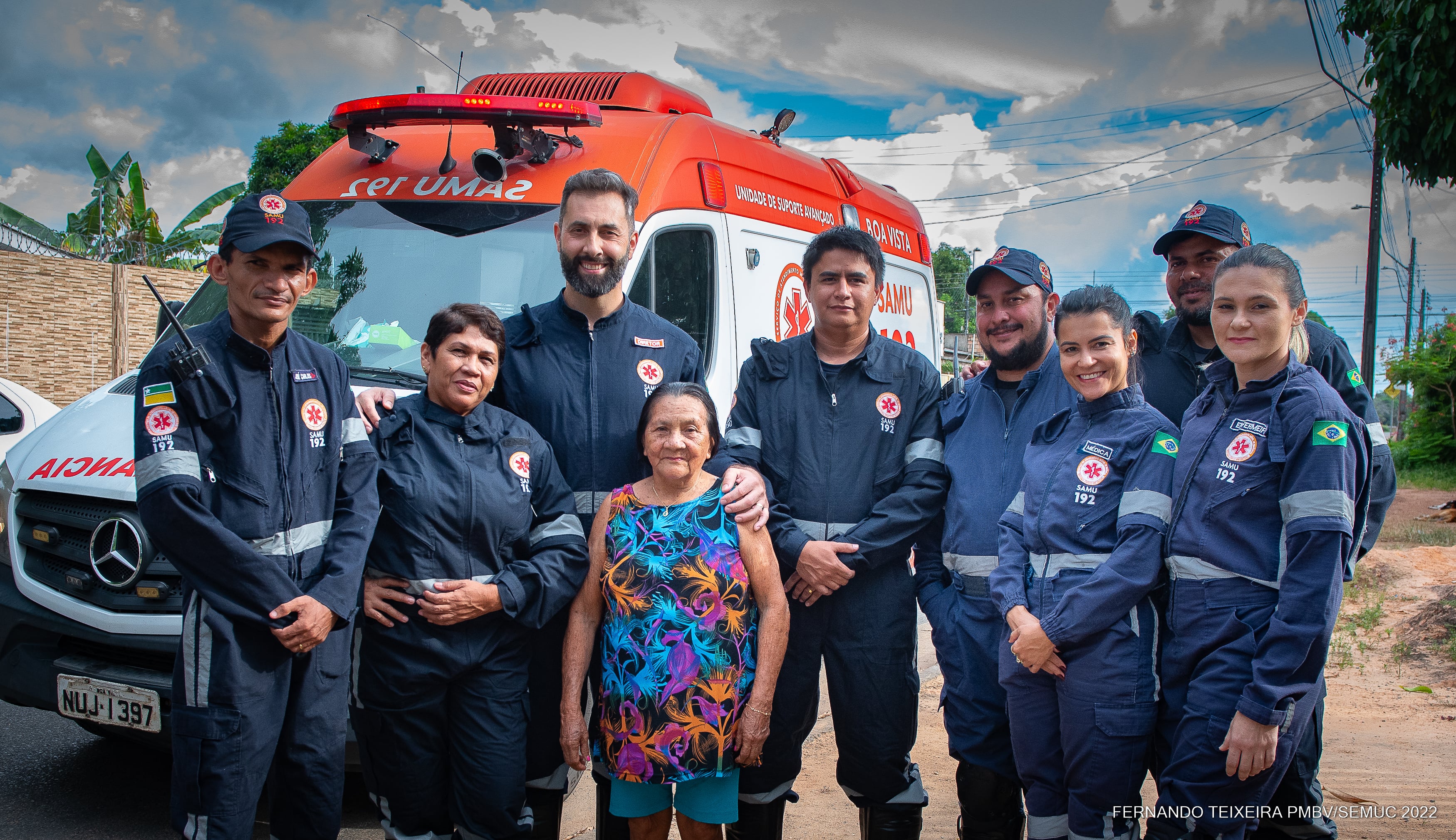 Surpresa com o SAMU foto Fernando Teixeira