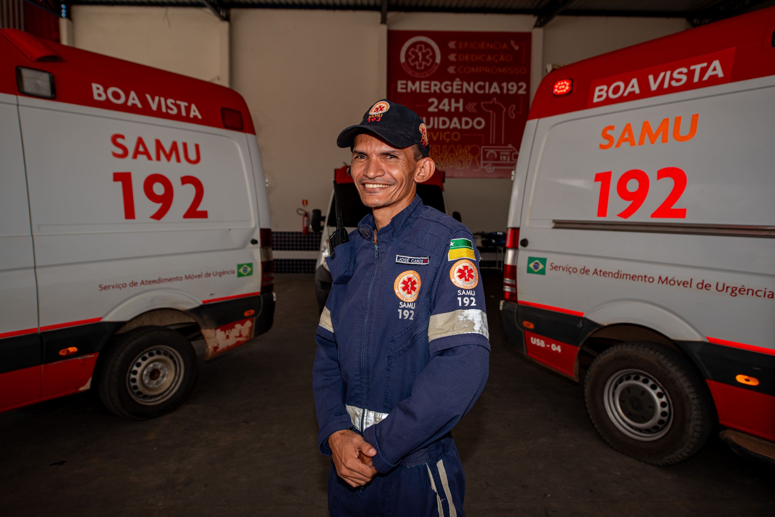 Agentes do SAMU Boa Vista (Sede do SAMU) - Ft Jonathas Oliveira